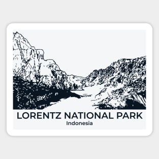 Lorentz National Park - Indonesia Magnet